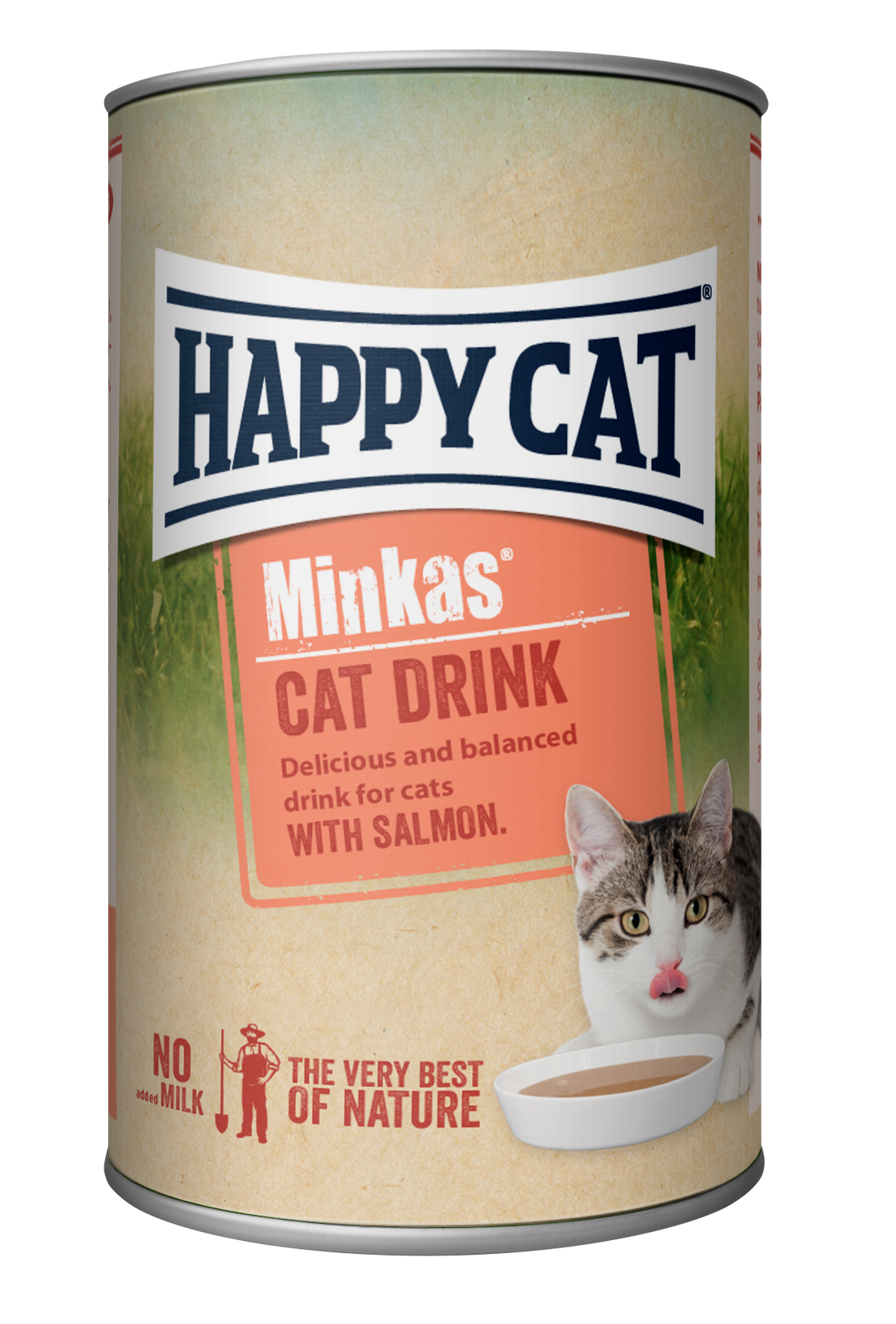 Minkas Drink Salmon flavor (เครื่องดื่มสำหรับแมว รสปลาแซลมอน)